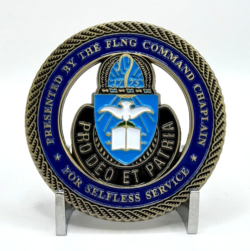 Challenge coin presented by - challenge,
